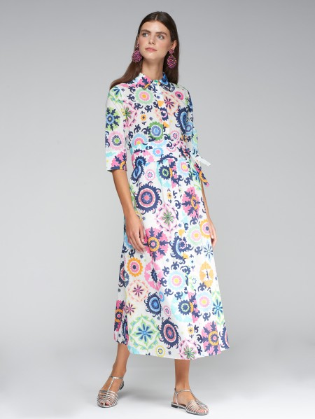 FUN IN THE SUN GRAPHIC DRESS