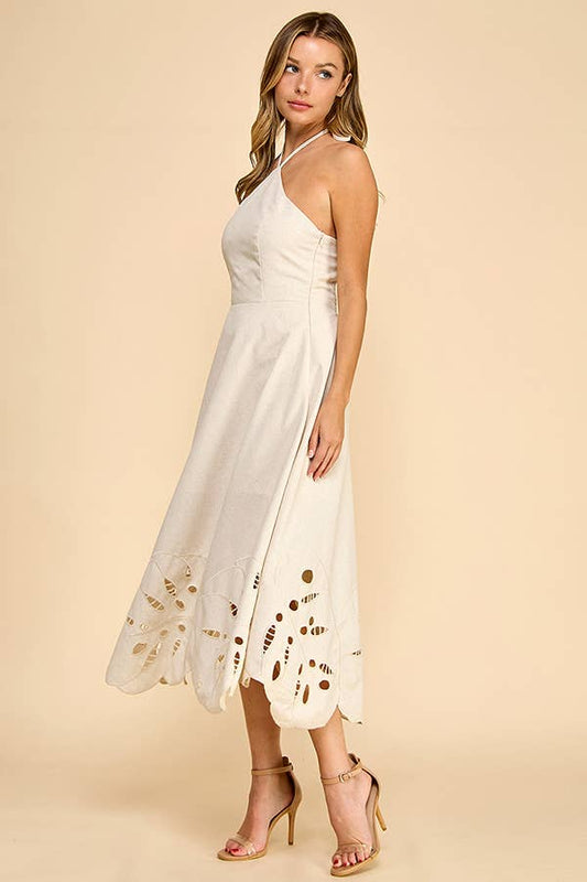 OAKLEY LINEN DRESS