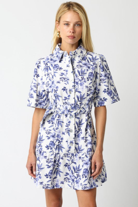 ELINA FLORAL DRESS