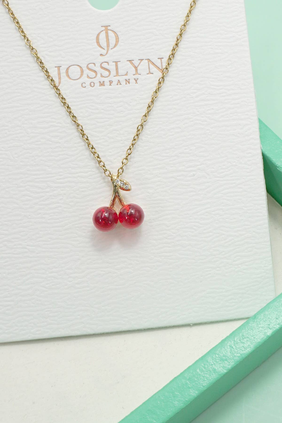18K STAINLESS STEEL TARNISH FREE FRUIT NECKLACE
