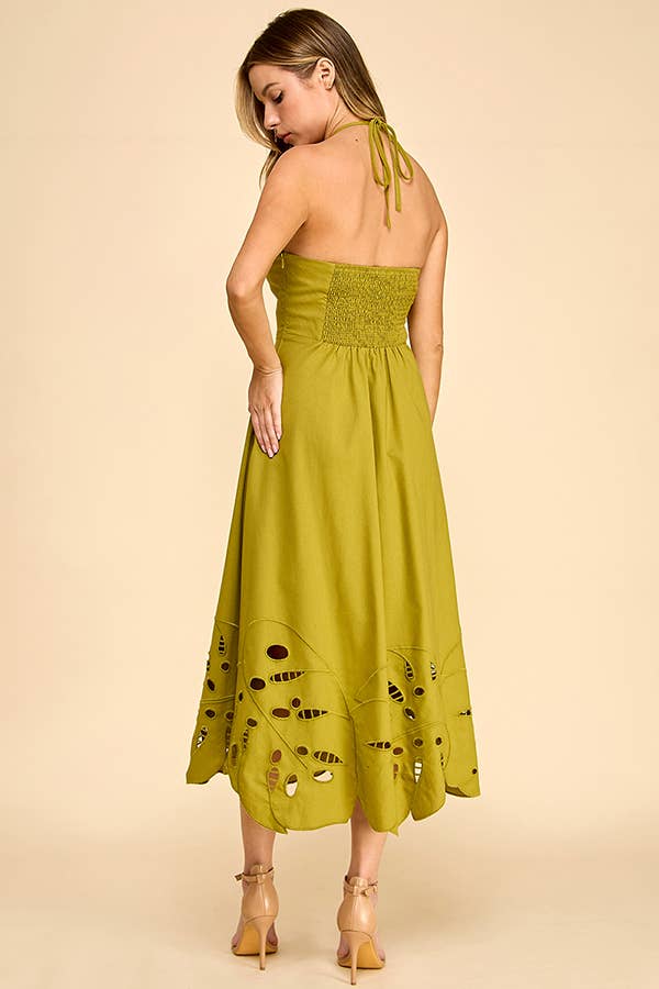 OAKLEY LINEN DRESS
