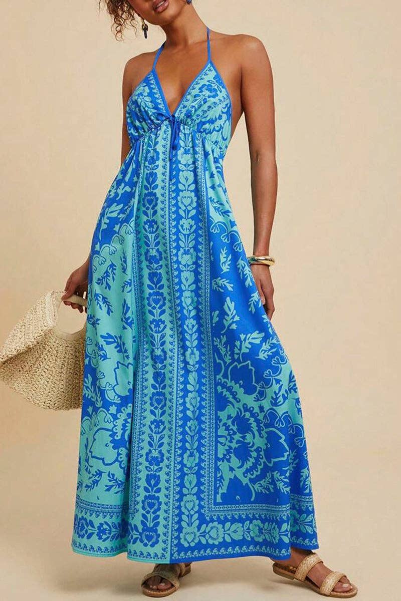 OCEAN WATER SUN DRESS