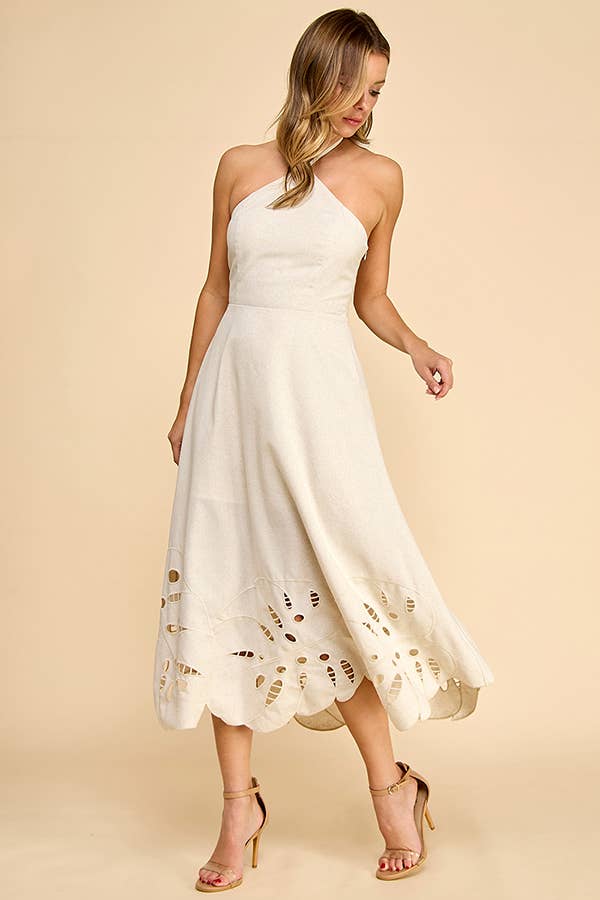 OAKLEY LINEN DRESS