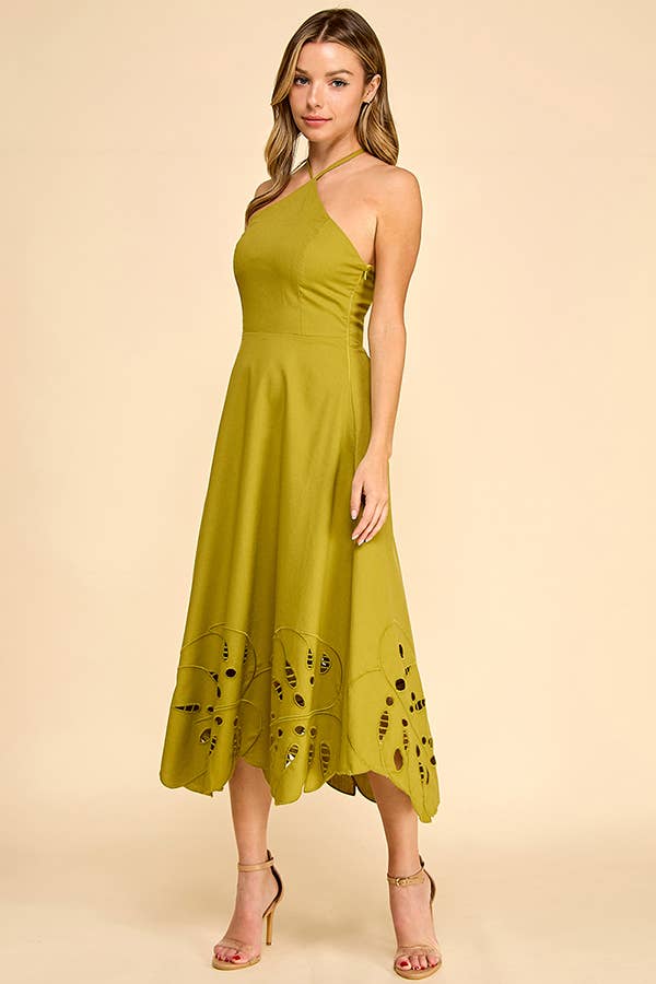 OAKLEY LINEN DRESS