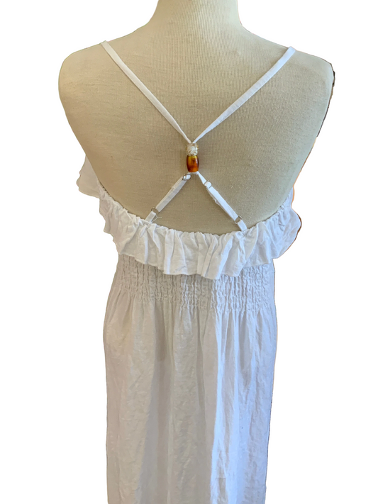 AMALFI COAST RUFFLE DRESS