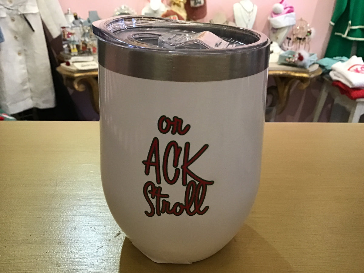 Meet me at The North Pole (or ACK STROLL) tumbler