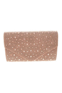 GIRLS NIGHT RHINESTONE CLUTCH