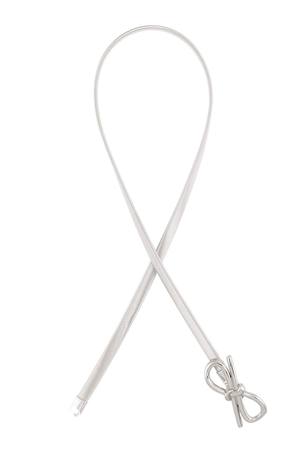 SILVER BOW BELT