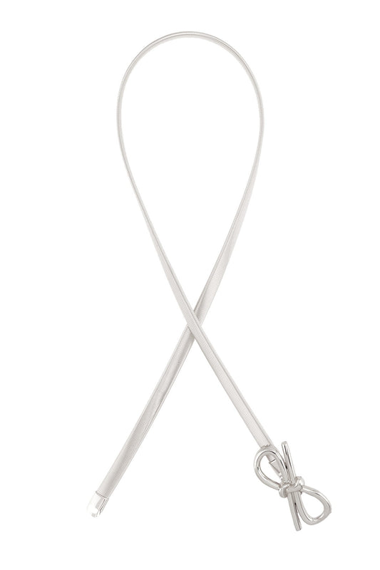 SILVER BOW BELT