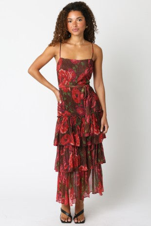 JOSIE RUFFLED DRESS