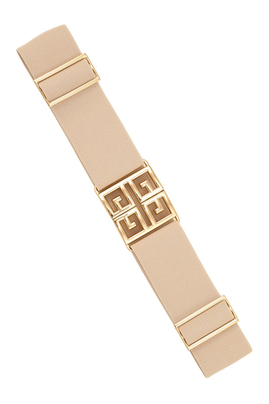 GREEK BUCKLE ELASTIC BELT