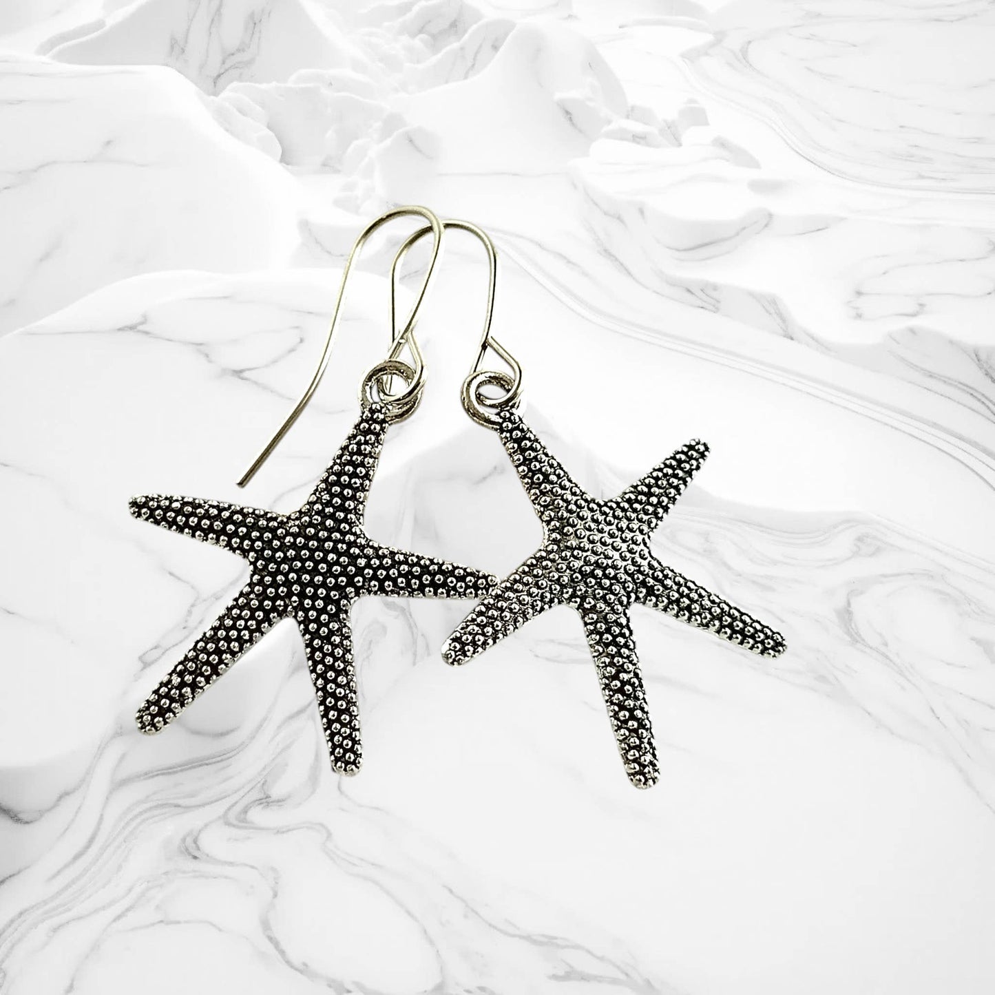 5 Star Starfish Earrings
