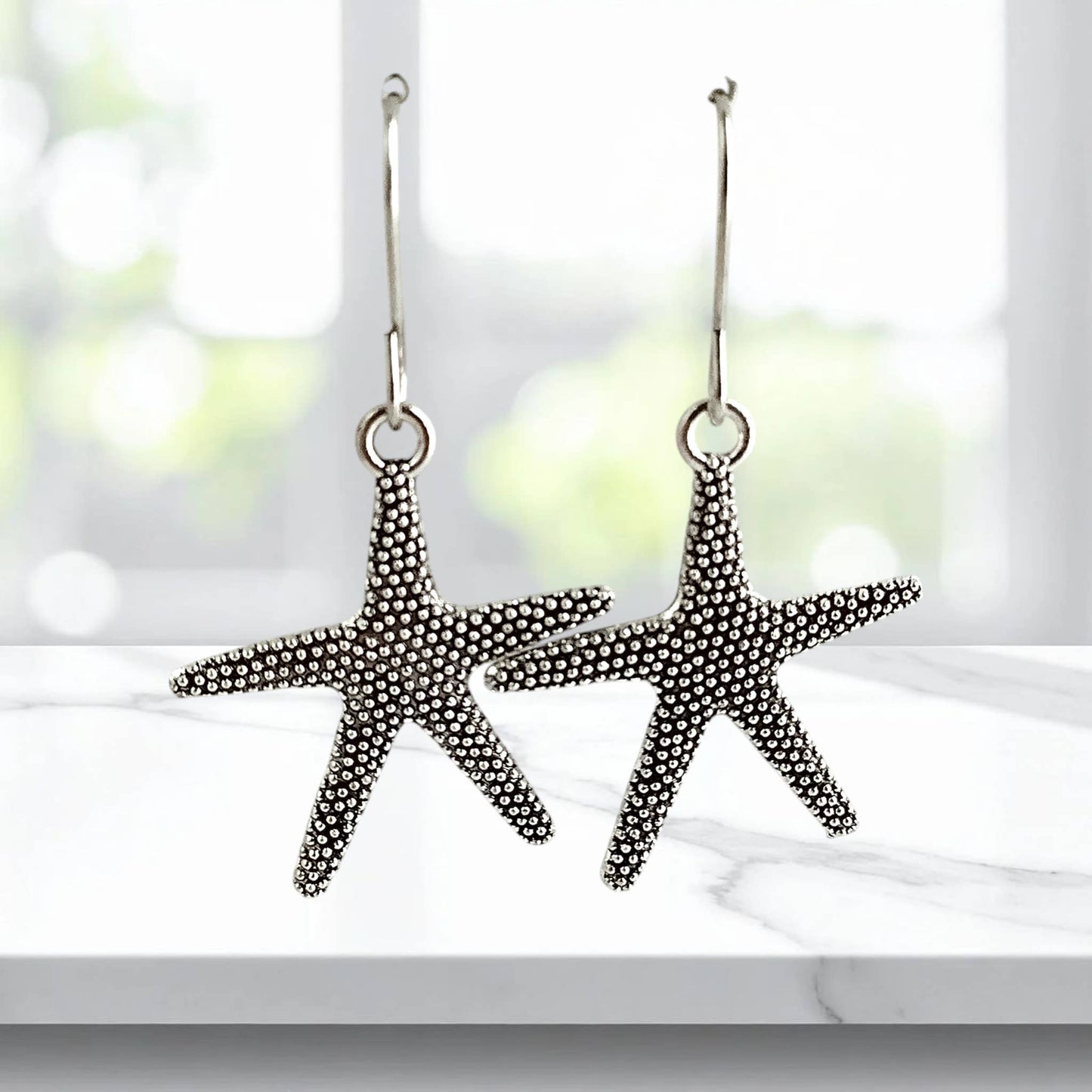 5 Star Starfish Earrings
