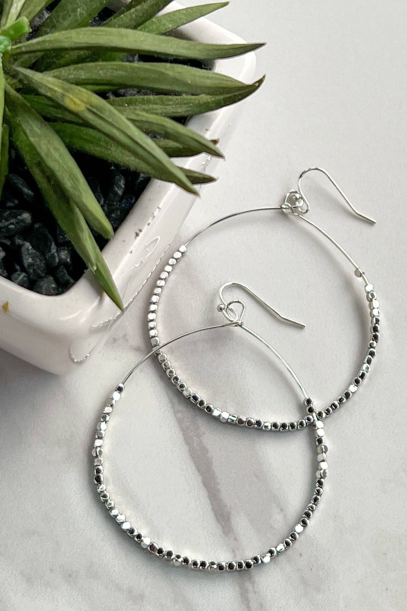 Tinsel town Earrings Silver
