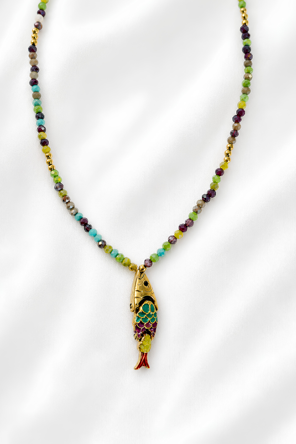 Sardinia Fish Necklace