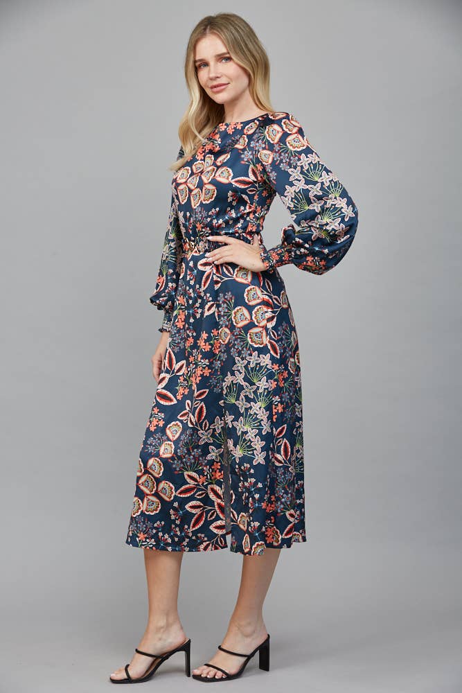 BOTANICAL BLOOMING DRESS