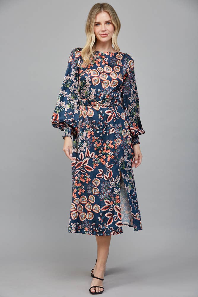 BOTANICAL BLOOMING DRESS