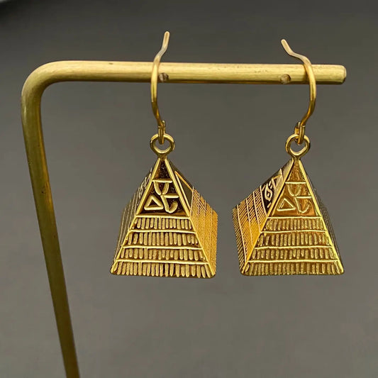 PYRAMID EARRINGS