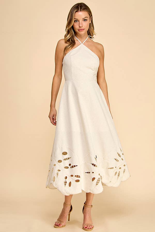 OAKLEY LINEN DRESS