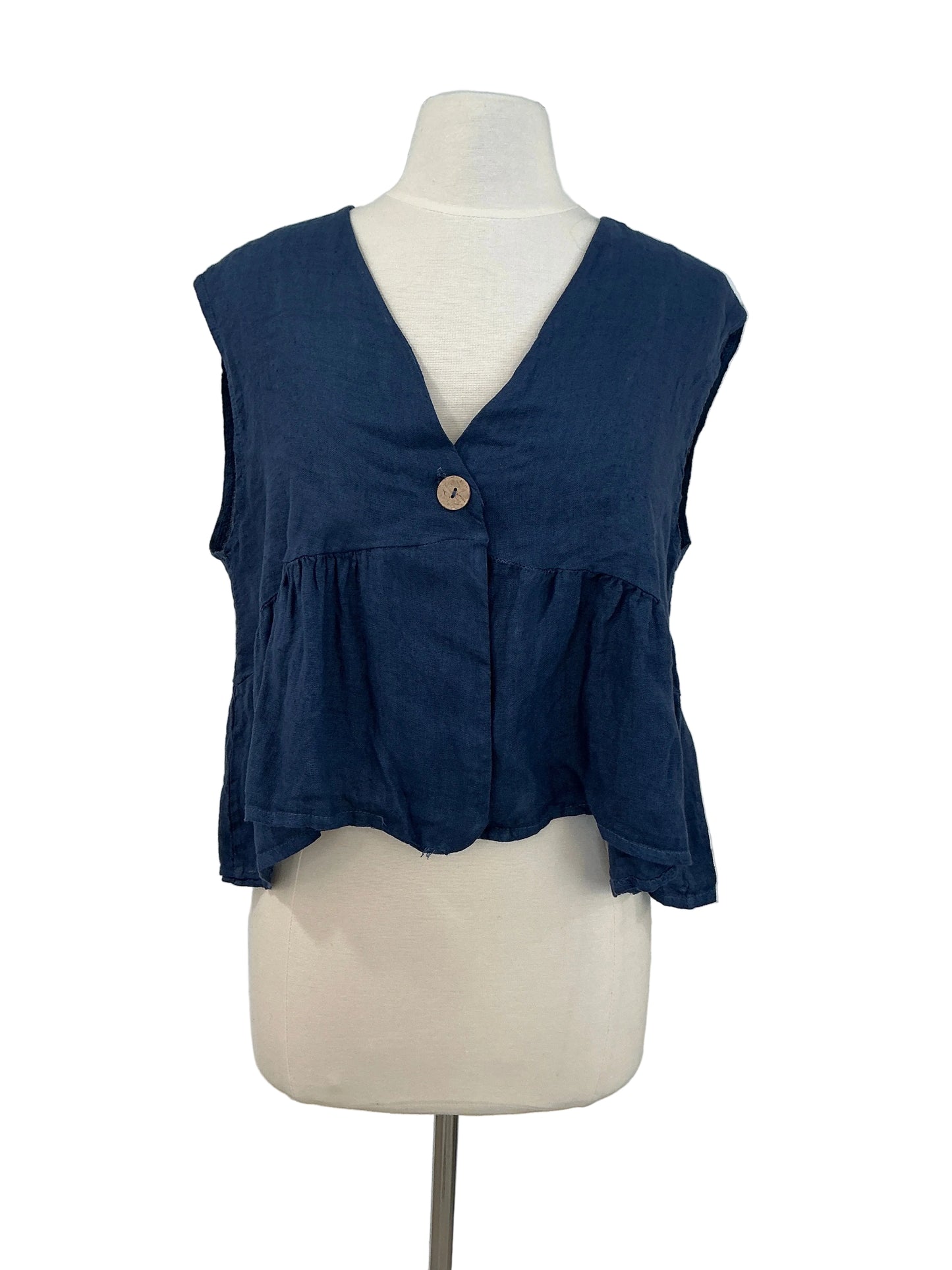 PARMA SINGLE BUTTON TOP