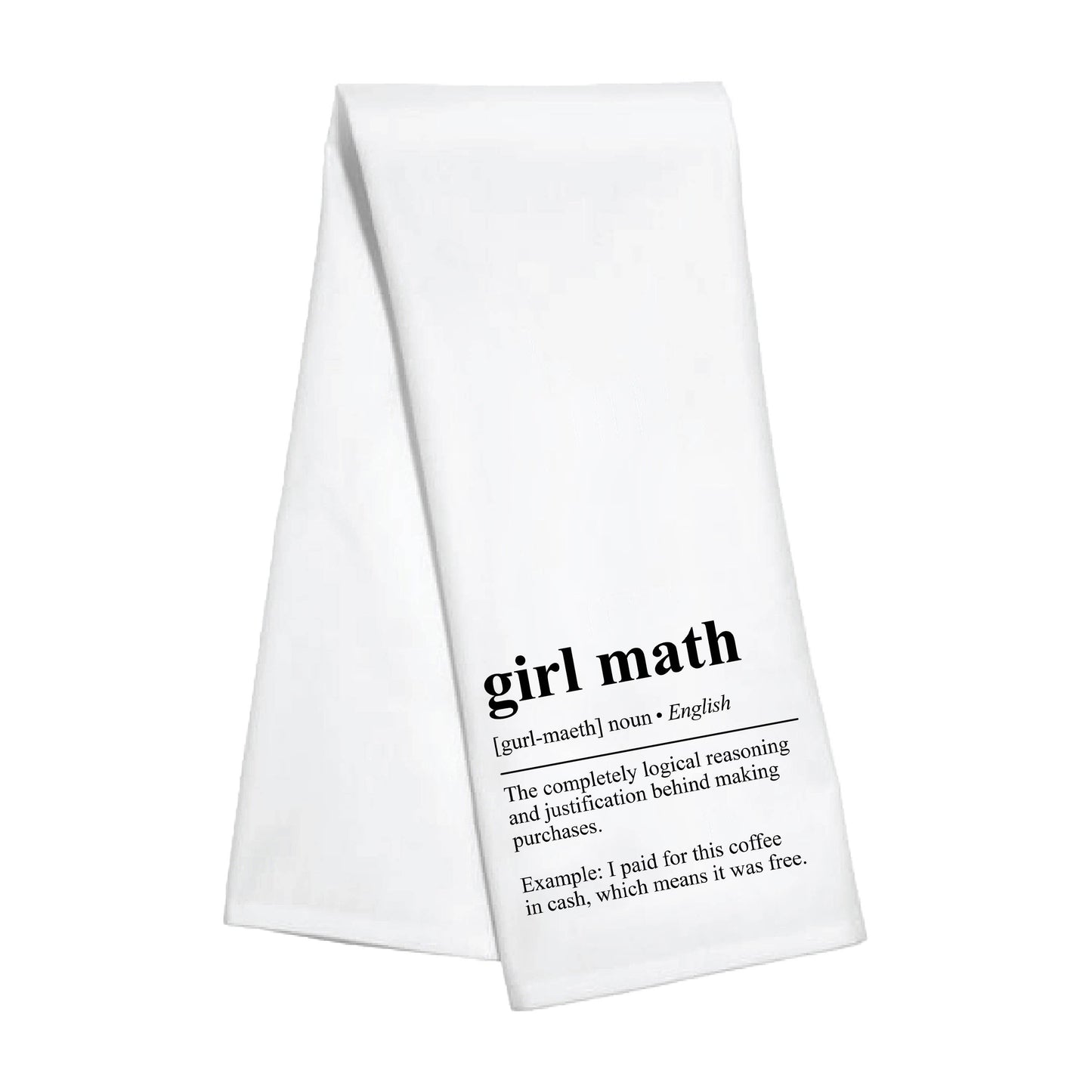 Kitchen Towel - Girl Math