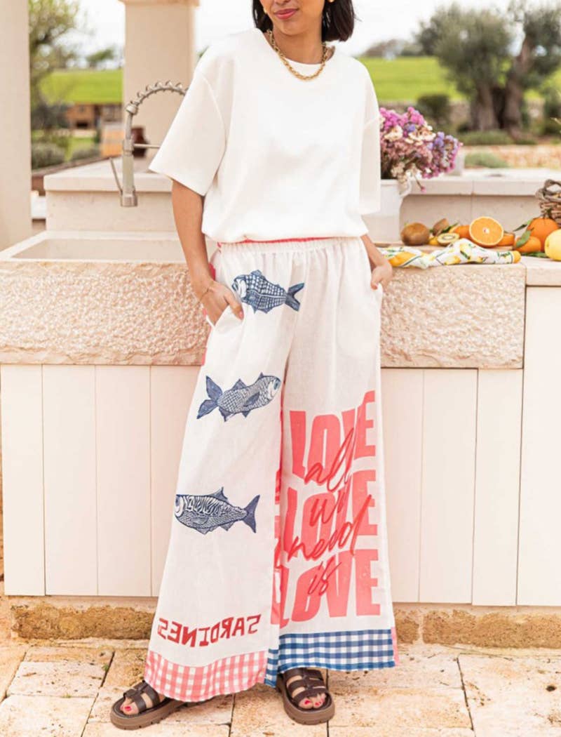 LOVE and FISH Pants