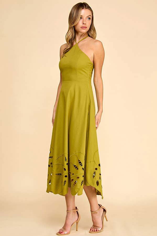 OAKLEY LINEN DRESS
