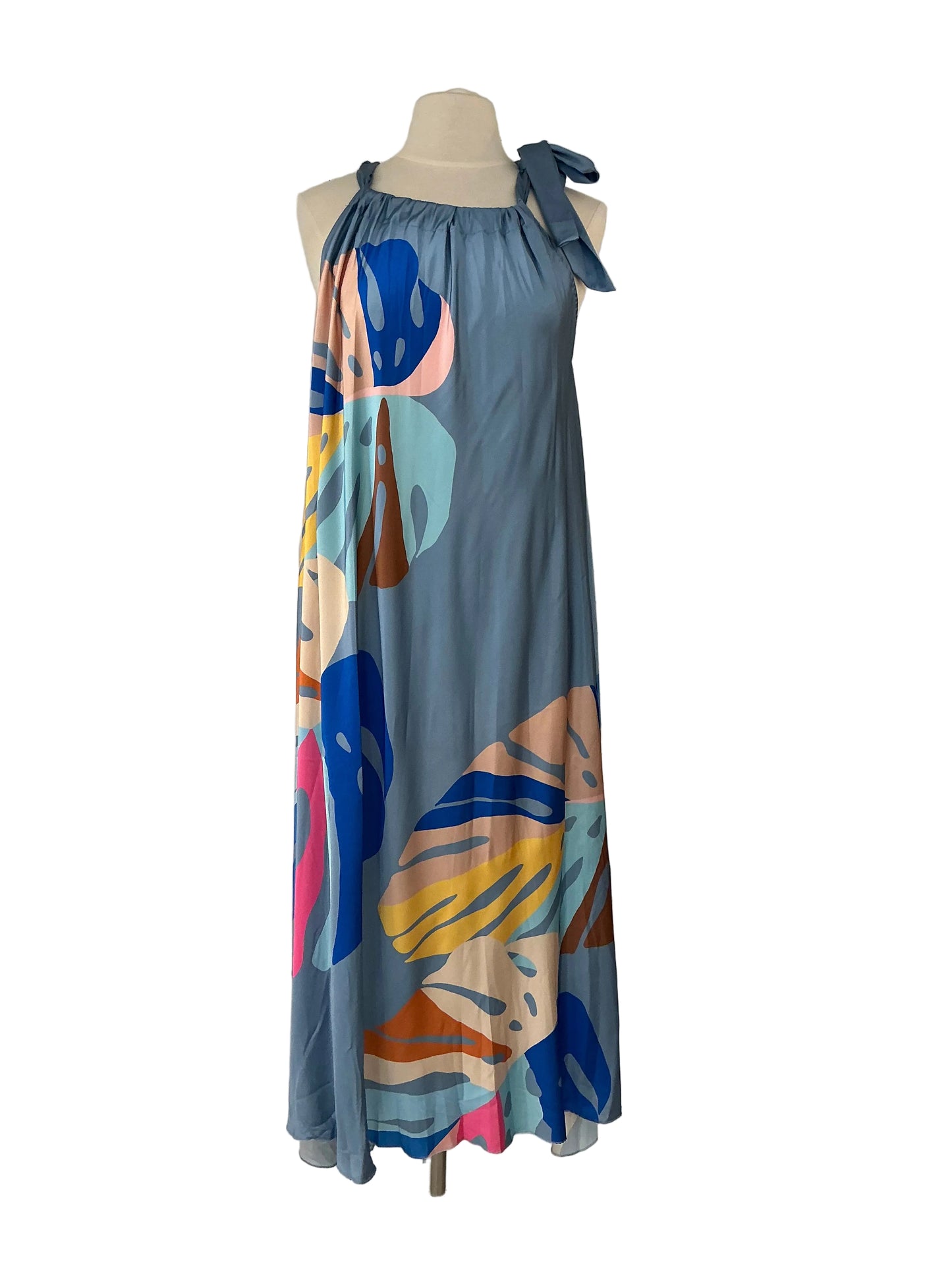 TREVISO SATIN DRESS