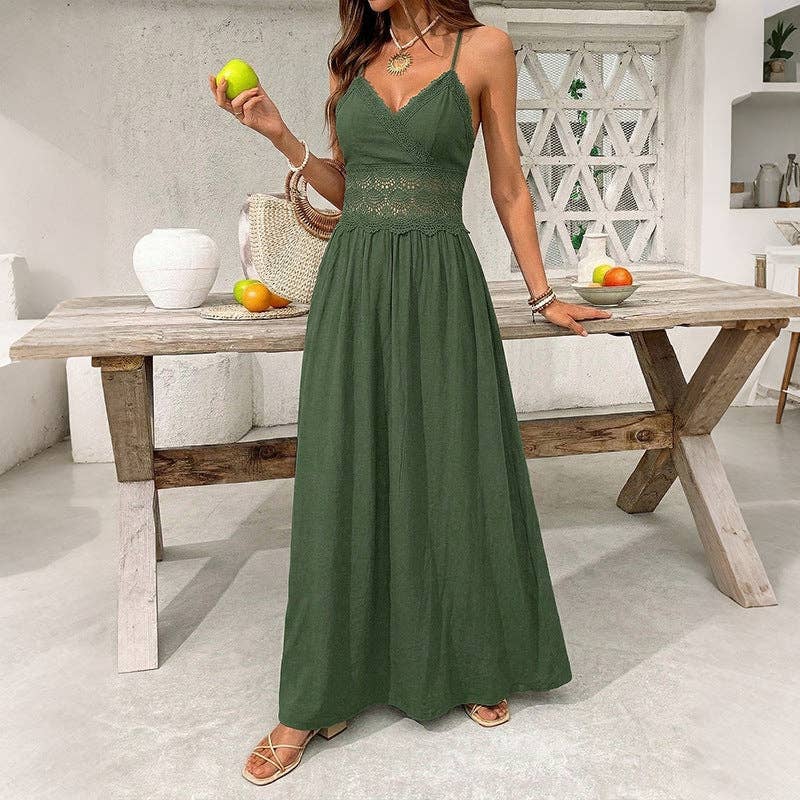 EVERGREEN LACE DRESS