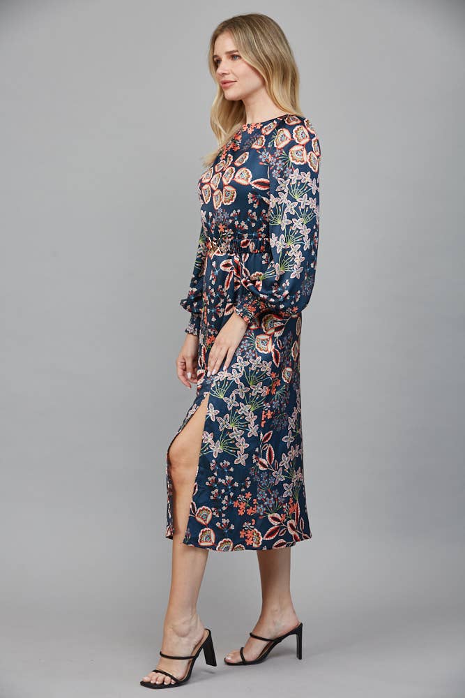 BOTANICAL BLOOMING DRESS