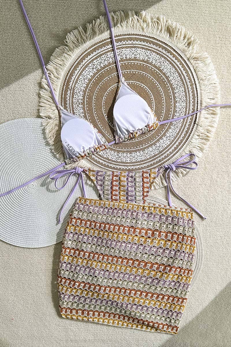 TRIBECA RUSCHED BIKINI SET