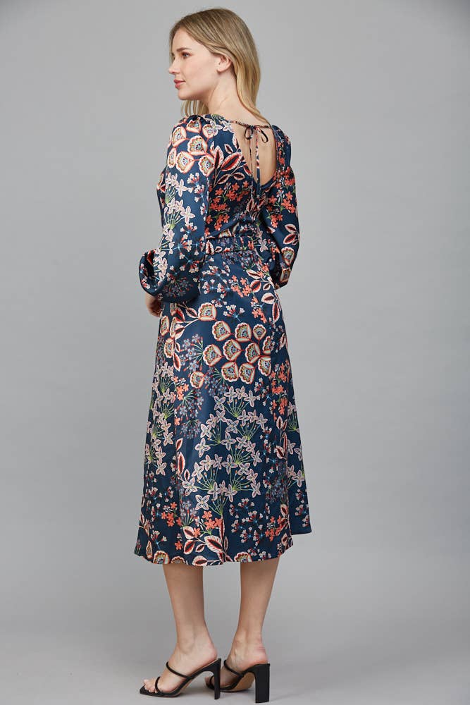 BOTANICAL BLOOMING DRESS
