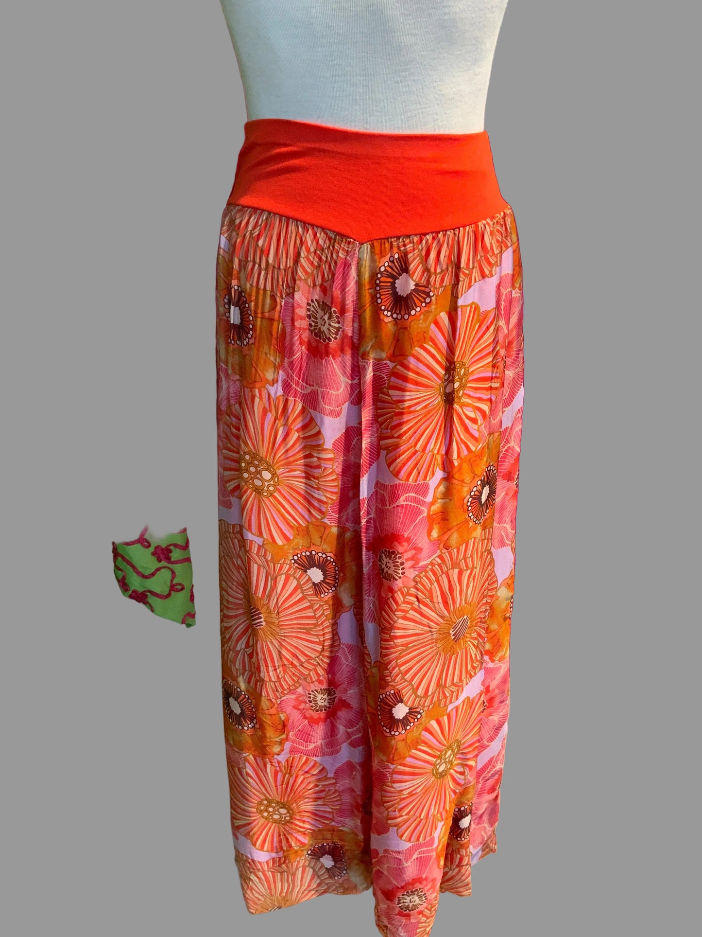 ANCONA FLORAL SILK PANTS