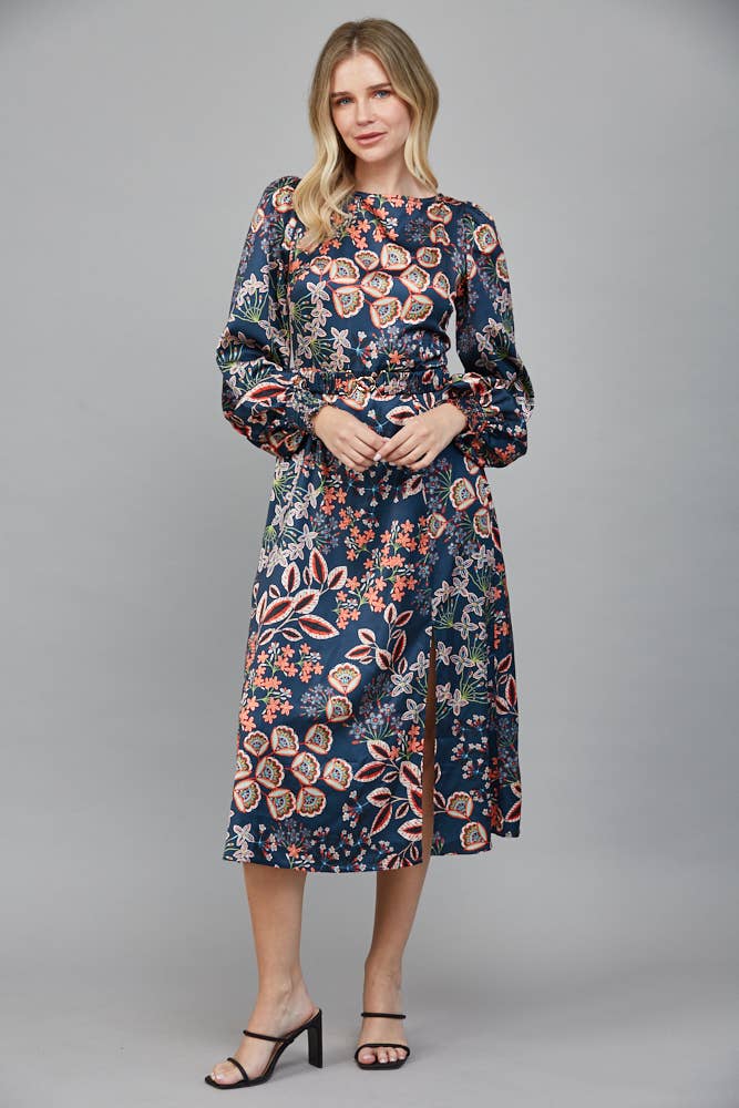 BOTANICAL BLOOMING DRESS