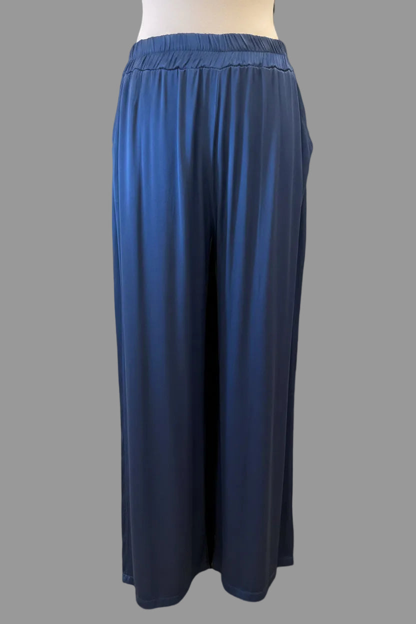 SATIN  POCKET PANTS