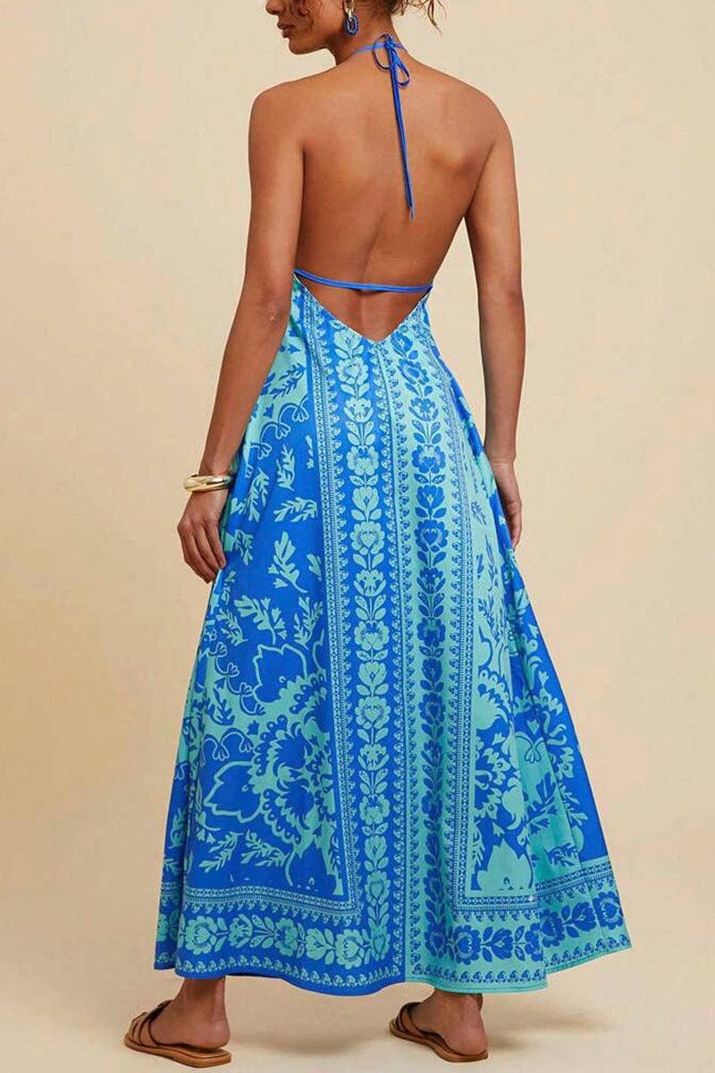 OCEAN WATER SUN DRESS