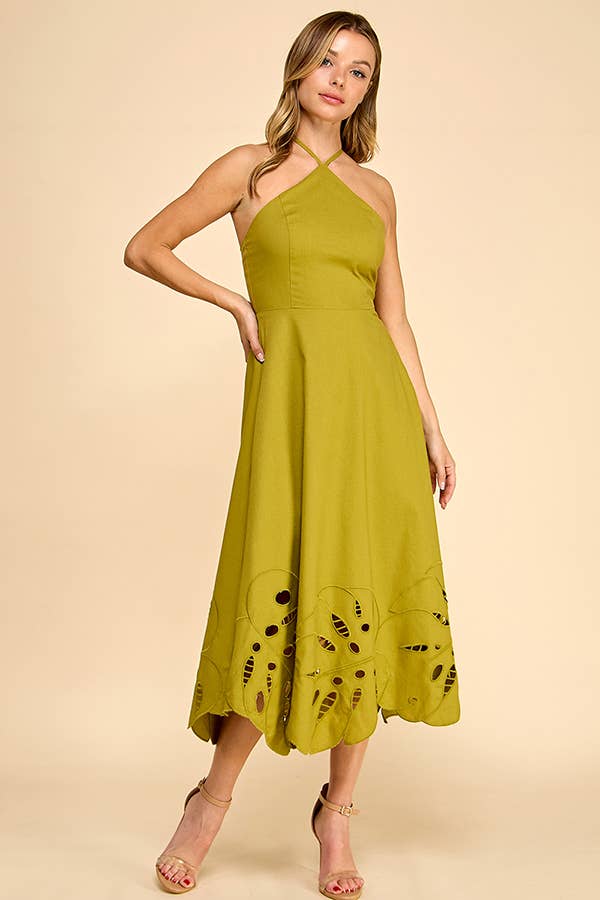 OAKLEY LINEN DRESS