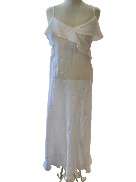 AMALFI COAST RUFFLE DRESS
