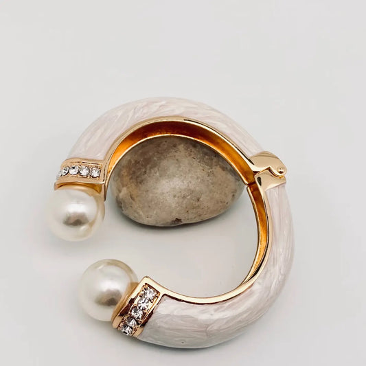 PEARL BANGLE BRACELET