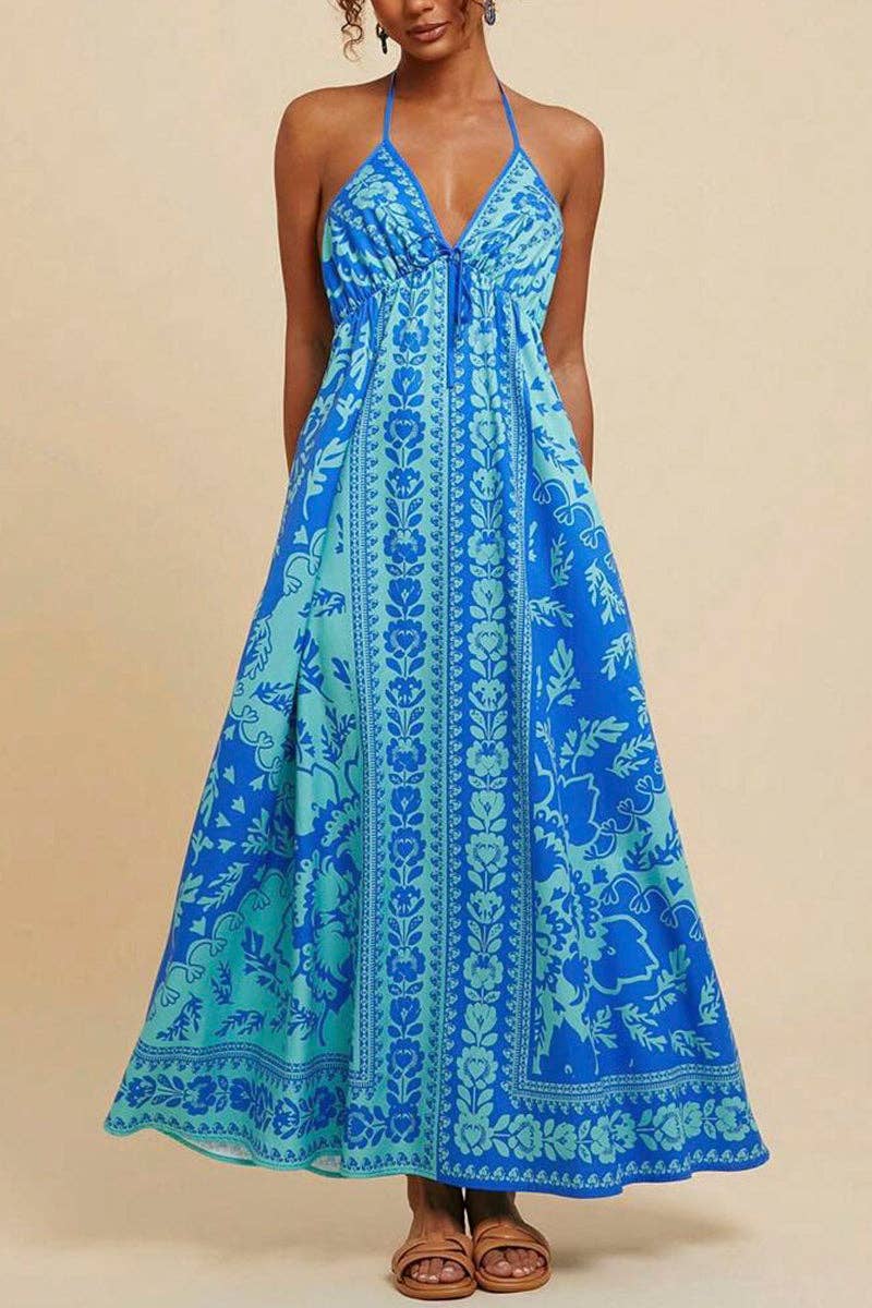 OCEAN WATER SUN DRESS