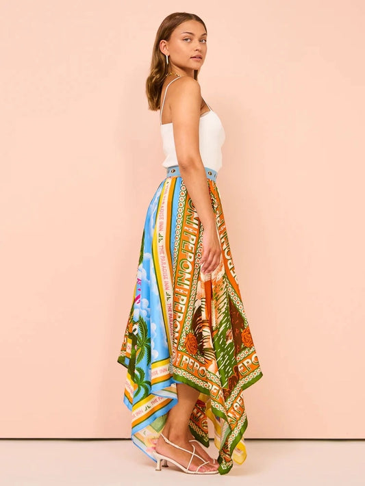 FUN FASHION HANDKERCHIEF SKIRT