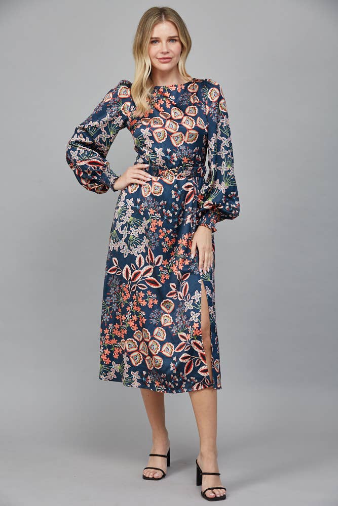 BOTANICAL BLOOMING DRESS