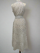 ORIENT WHITE COTTON MAXI DRESS