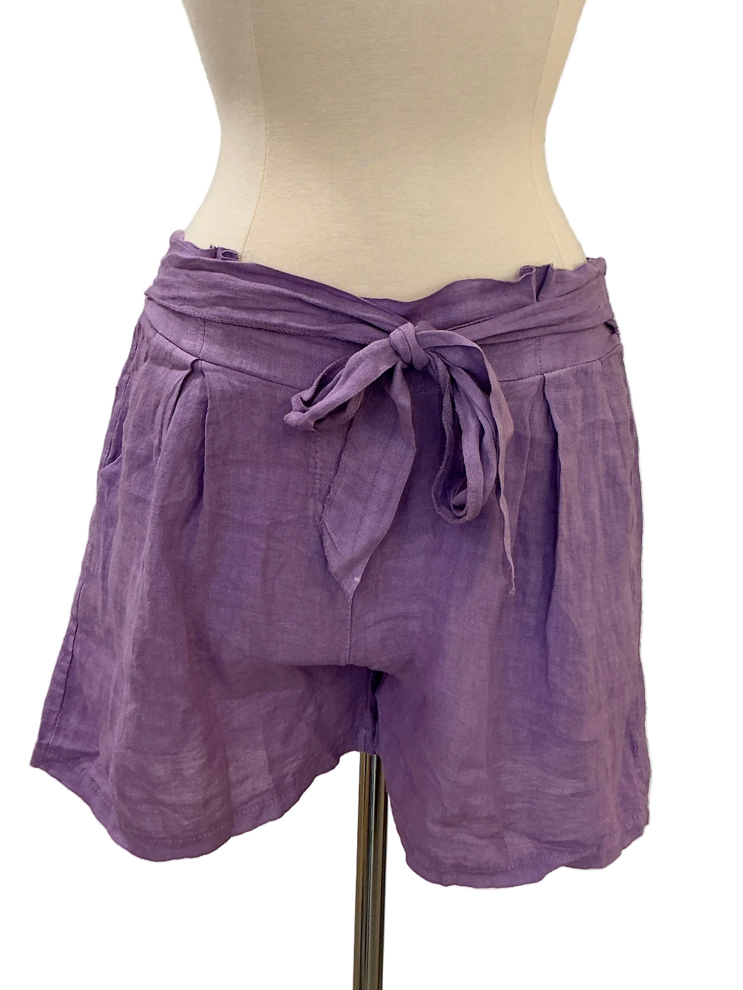 VENICE TIE-WAIST SHORTS