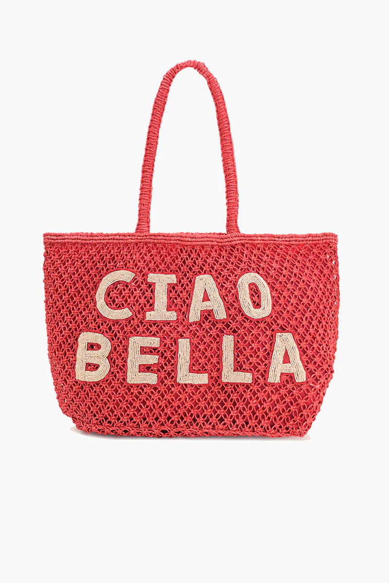 CIAO BELLA BEADED CORDAGE BAG