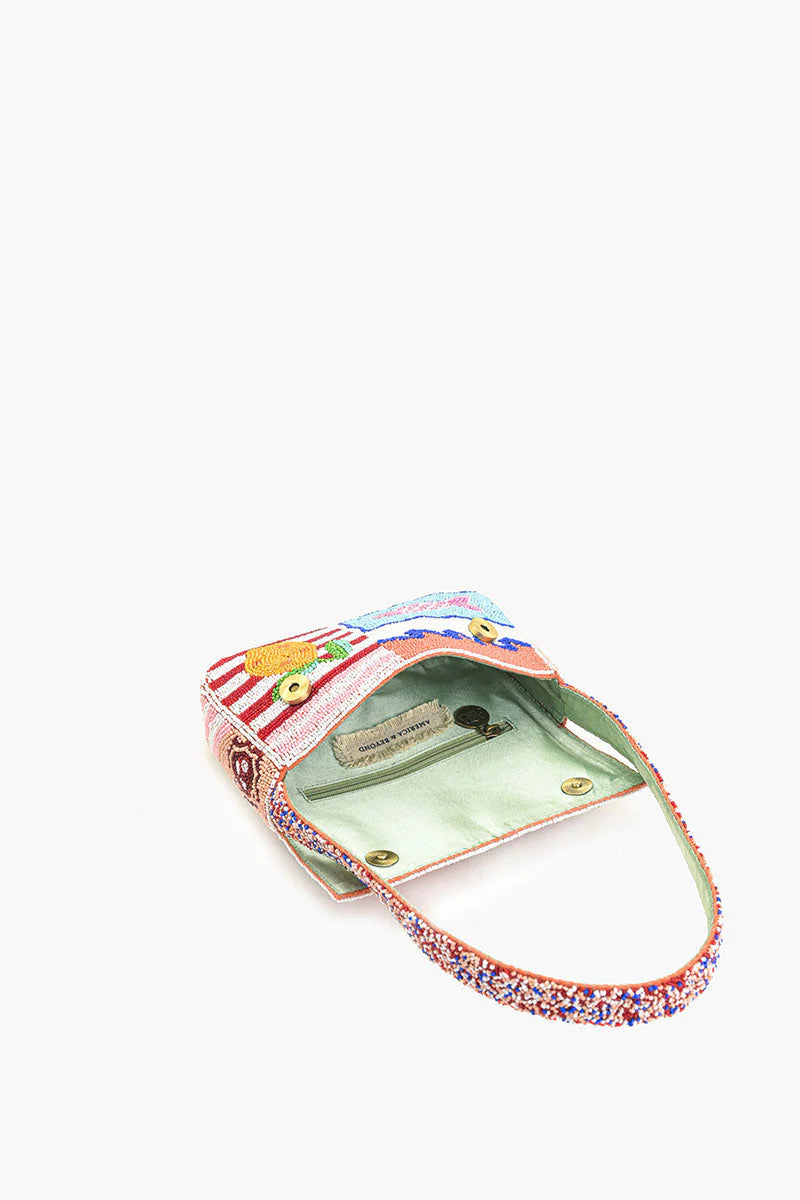 SOL & BLUE SEAS BEADED HANDBAG