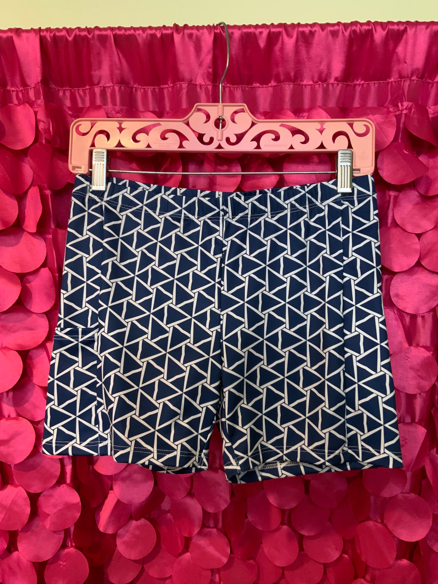 LUNDON NAVY FLAG SHORTS