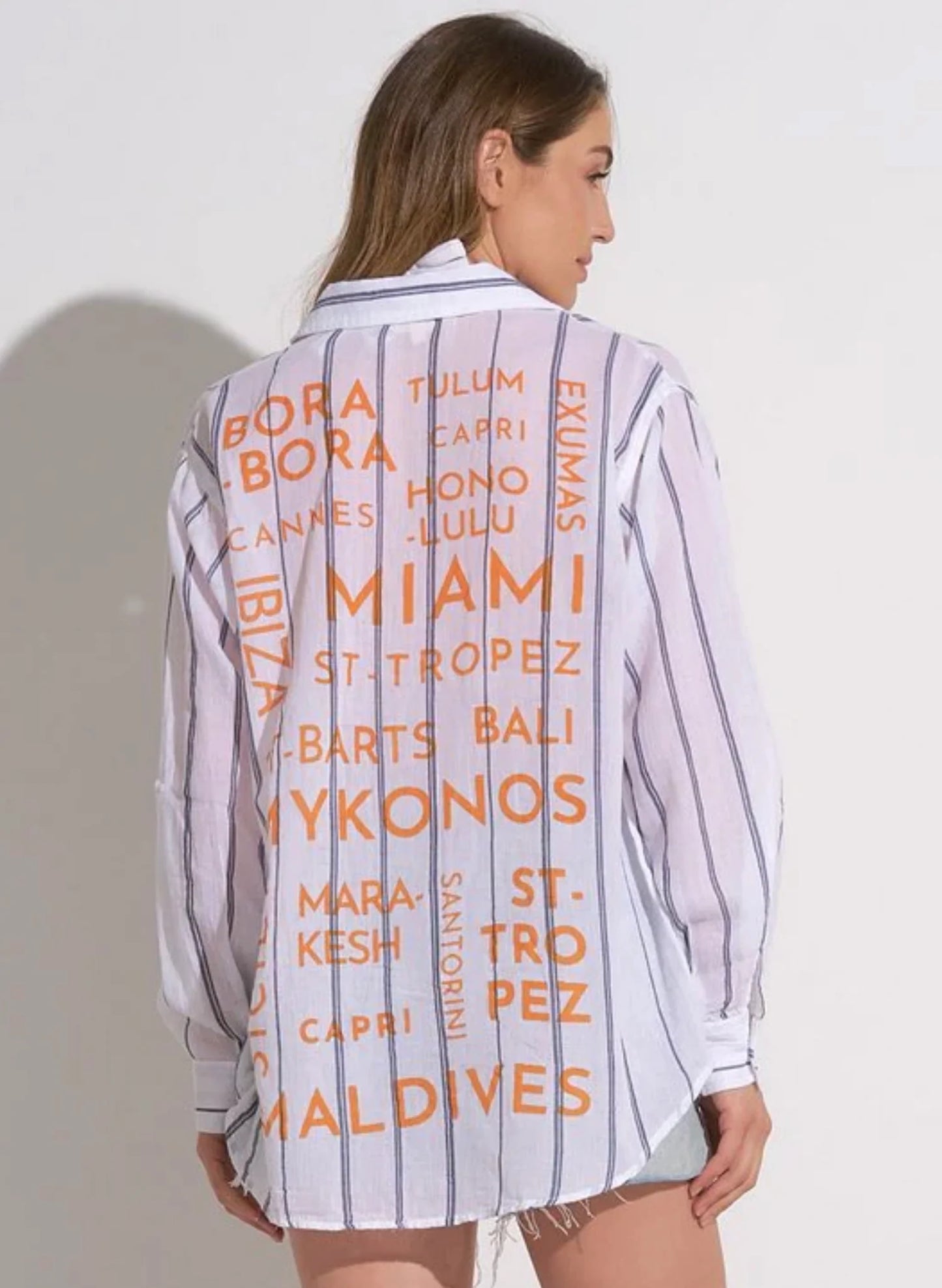 BRANDI'S CITY BUTTON DOWN SHIRT