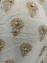ORIENT WHITE COTTON MAXI DRESS