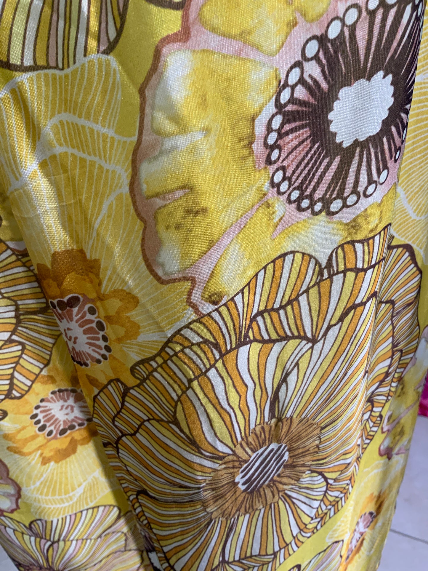 ANCONA FLORAL SILK PANTS